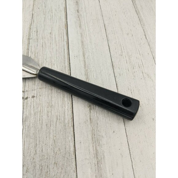 Androck Black Handle Icing Spreader Dessert Spatula 11 1/4" - Picture 5 of 8